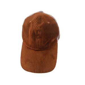 Steve Madden Womens Corduroy 5 Panel Baseball Hat One Size Colorblock